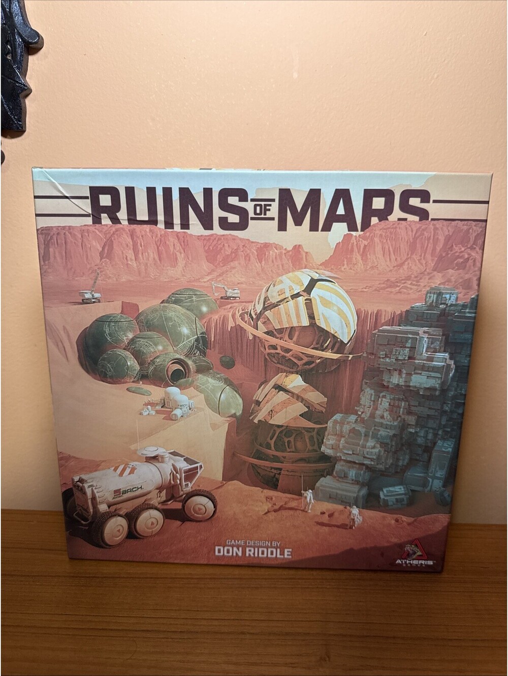 Ruins of Mars Atheris Games Don Riddle Board Game Kickstarter? 2019-2020 Promo
